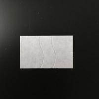 Etiket 2616 wit perm-2slit recht veiligh