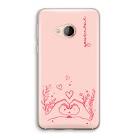 Love is in the air: HTC U Play Transparant Hoesje