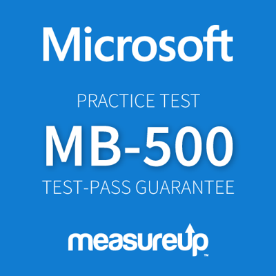 Practice Test MB-500 Microsoft Dynamics 365 Finance and Operations Apps Developer