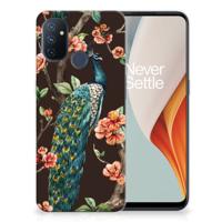 OnePlus Nord N100 | TPU Hoesje | Pauw met Bloemen