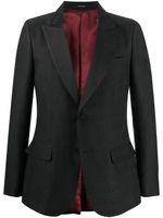 Gucci blazer à motif monogrammé - Noir