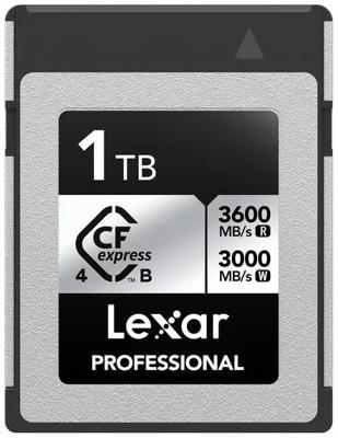 Lexar Pro Silver 1TB 4.0 CFexpress Type B - R3600/W3300 MB/s