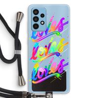 Loves: Samsung Galaxy A52 Transparant Hoesje met koord