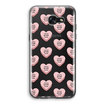 Chicks before dicks: Samsung Galaxy A5 (2017) Transparant Hoesje