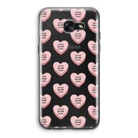 Chicks before dicks: Samsung Galaxy A5 (2017) Transparant Hoesje
