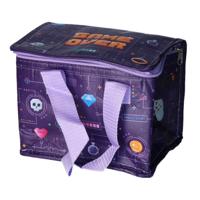 Koeltas - Game Over - paars - 4 liter - RPET - koelboxen - picknick/strand - lunchtas