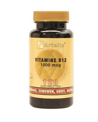 Artelle Vitamine B12 1000mcg Tabletten 120Tabletten Artelle Vitamine B12 1000mcg Tabletten 120Tabletten