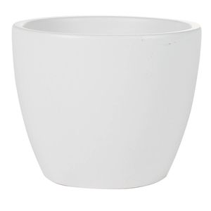 Ter Steege Bloempot - wit - Scandinavisch - keramiek - 15 x 12 cm - Plantenpotten