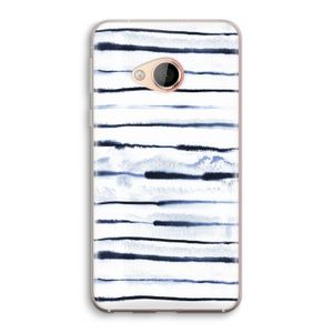 Ink Stripes: HTC U Play Transparant Hoesje