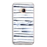 Ink Stripes: HTC U Play Transparant Hoesje