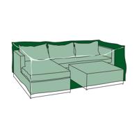 Beschermhoes Altadex Meubelset Groen Multicolour Polyethyleen 300 x 200 x 80 cm