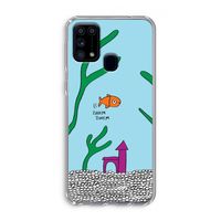 Aquarium: Samsung Galaxy M31 Transparant Hoesje