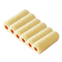 Sorex Muur vacht verfroller - 6x - polyester - 9,6 x 25 cm - Verfspullen - Schilderen