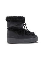 Moon Boot Kids Icon faux-fur snow boots - Noir - thumbnail