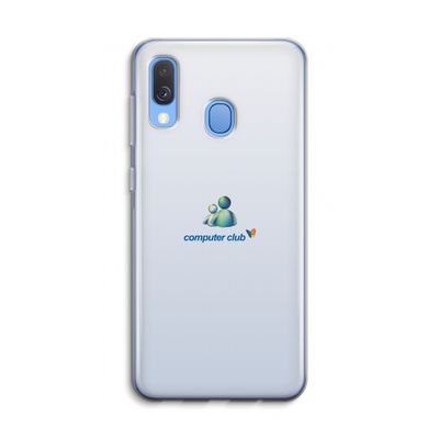 MSN: Samsung Galaxy A40 Transparant Hoesje