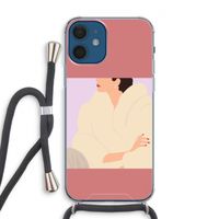 Cosy: iPhone 12 Transparant Hoesje met koord