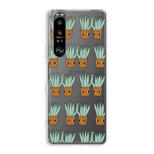 Sansevieria: Sony Xperia 1 III Transparant Hoesje
