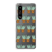 Sansevieria: Sony Xperia 1 III Transparant Hoesje Sansevieria: Sony Xperia 1 III Transparant Hoesje