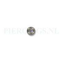 Balletje 1.2 mm kristal AB