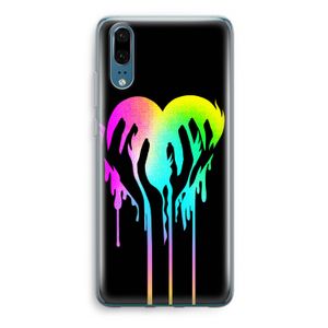 Hold My Heart: Huawei P20 Transparant Hoesje