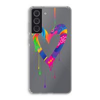 Melts My Heart: Samsung Galaxy S21 FE Transparant Hoesje