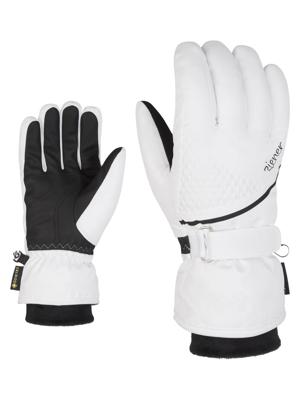 Ziener Kiana Gtx Gore Plus Warm Dames Handschoen White 6,5