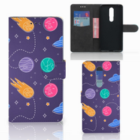 Nokia 3.1 Plus Wallet Case met Pasjes Space - thumbnail