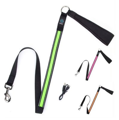 Nobleza Hondenriem met verlichting - Oplaadbaar - 120 cm