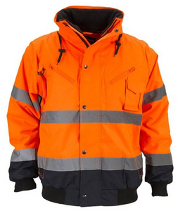 Bomberjack signalisatie oranje/navy mt.XL