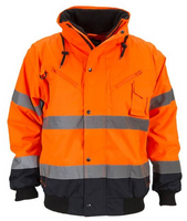 Bomberjack signalisatie oranje/navy mt.XL - thumbnail