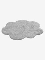 Badstof mat voor babykamer grijs licht - thumbnail