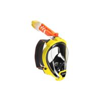 Oceanreef Aria QR+ Geel L Snorkelbril incl clip met glazen op sterkte Oceanreef Aria QR+ Geel L Snorkelbril incl clip met glazen op sterkte
