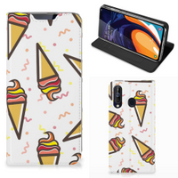 Samsung Galaxy A60 Flip Style Cover Icecream