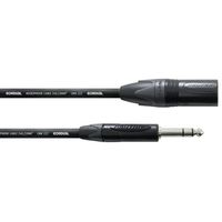 Cordial CPM 5 MV XLR Adapterkabel [1x XLR-stekker - 1x Jackplug male 6,3 mm] 5.00 m Zwart - thumbnail