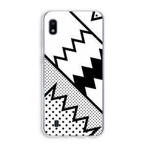 Pop Art #5: Samsung Galaxy A10 Transparant Hoesje