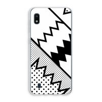 Pop Art #5: Samsung Galaxy A10 Transparant Hoesje