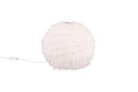 Trio Stoffen tafellampFurry crème Ø 30cm - R51581001