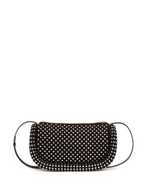 JW Anderson sac à bandoulière Bumper-12 orné de cristaux - Noir