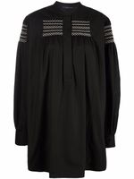 Sofie D'hoore blouse Briskcmok à broderies - Noir