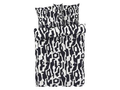 LIVARNO home Luxe Renforcé beddengoed, 100% katoen, 200 x 200 cm (Geometrisch)