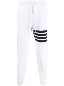 Thom Browne pantalon de jogging à 4 bandes signature - Blanc