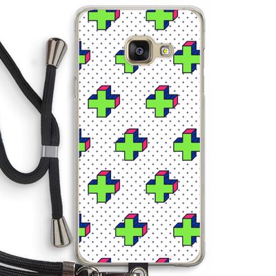 8-bit N°10: Samsung Galaxy A3 (2016) Transparant Hoesje met koord