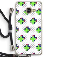 8-bit N°10: Samsung Galaxy A3 (2016) Transparant Hoesje met koord