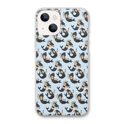 Zeemeermin: iPhone 13 Transparant Hoesje