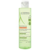 A-Derma Exomega Control Gel Lavant Emollient 2 En 1 200ml