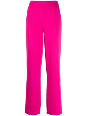 P.A.R.O.S.H. pantalon ample à taille haute - Rose