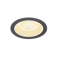 SLV InbouwspotNuminos XL zwart/wit 3000K - 40gr - 1009940