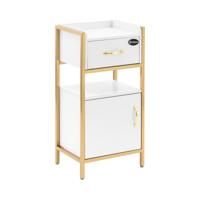 Cosmetisch kastje - 82 x 32 x 38 cm - 1 Lade - 1 vak - verguld rame Cosmetisch kastje - 82 x 32 x 38 cm - 1 Lade - 1 vak - verguld rame