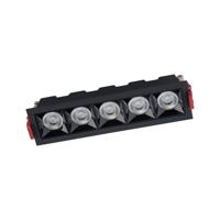 Nowodvorski Zwarte inbouwspot Midi Led 5x1 leds - 4000K 10065