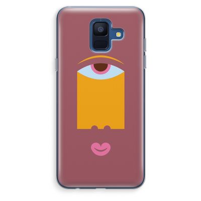 Mono V: Samsung Galaxy A6 (2018) Transparant Hoesje